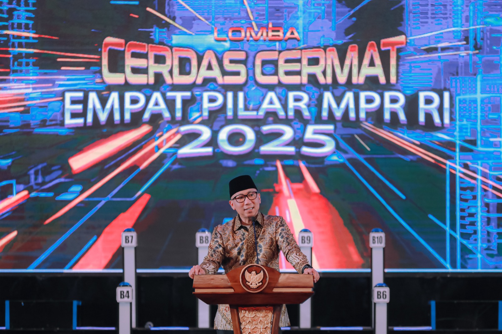 Lomba Cerdas Cermat 4 Pilar MPR RI 2025 Tanamkan Semangat Kebangsaan Di Kalangan Pelajar Lampung