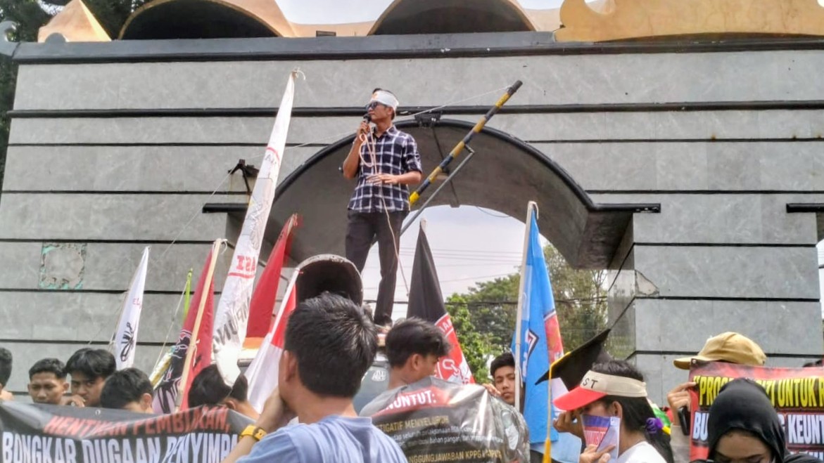 Aliansi Lampung Bersatu Tolak MBG, Hingga 8 Tuntutan Soal MBG, BPJS Dan Hutang Daerah