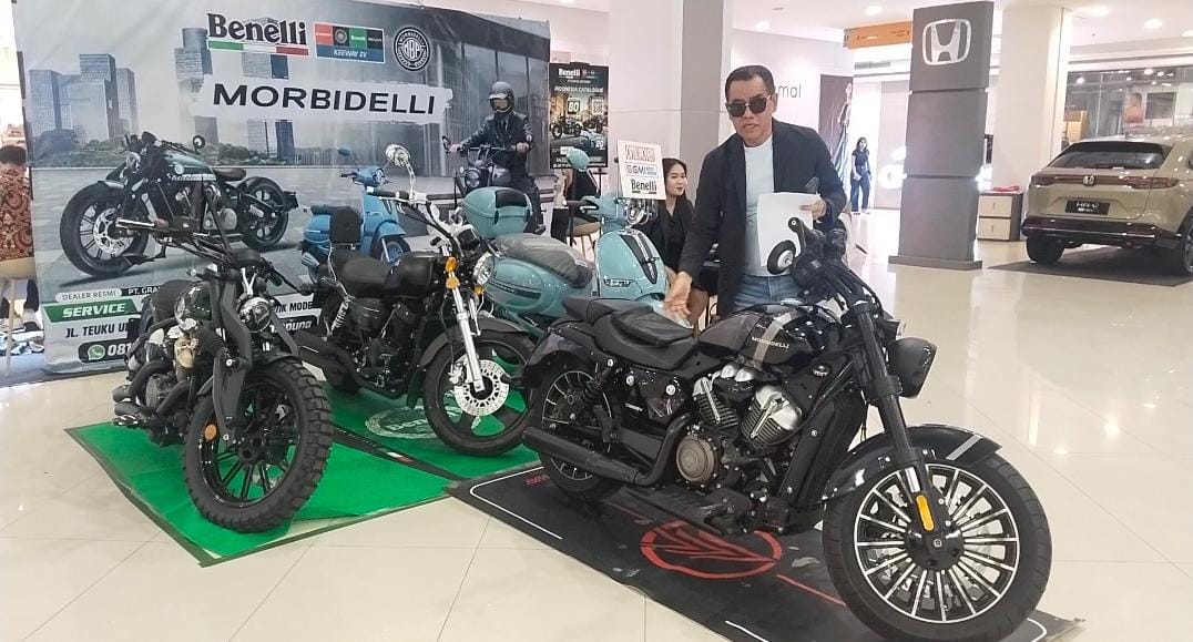 Benelli Hadir Di MBK Auto Show 2025, Perkenalkan Morbidelli C252V Yang Stylish Dan Tangguh