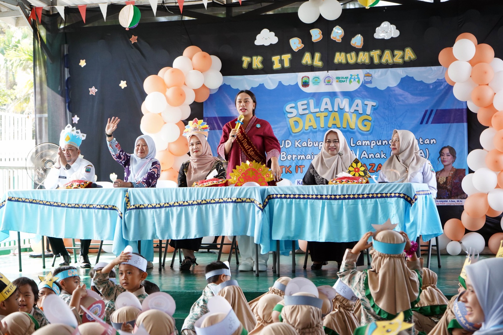 TK Di Lampung Selatan Didorong “Naik Kelas”, Zita Anjani Tunjuk Al-Mumtaza Sebagai Role Model