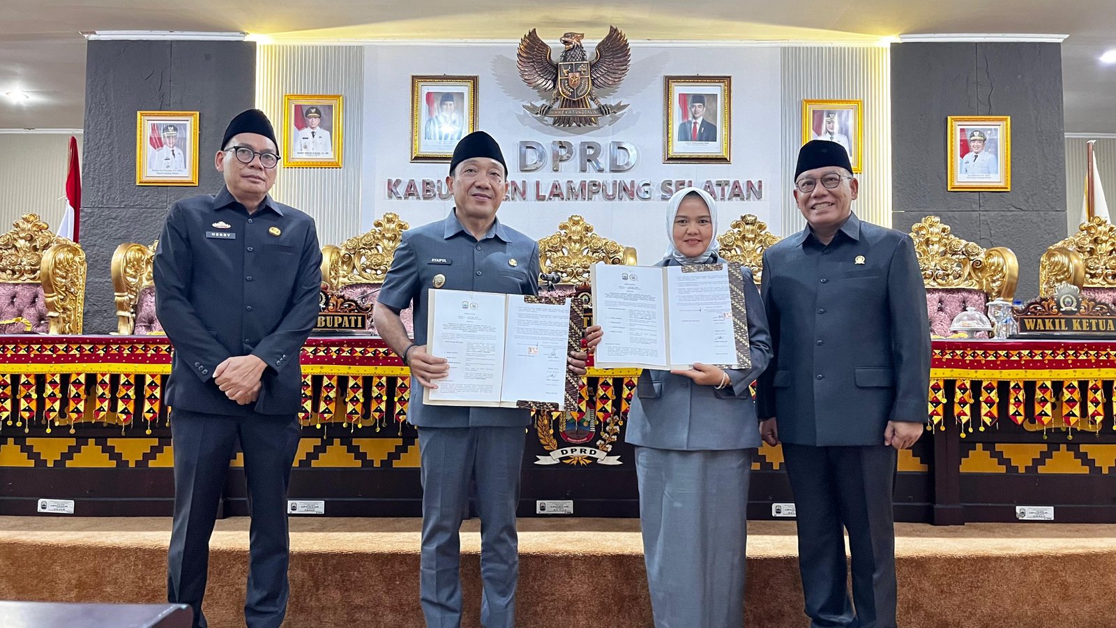 DPRD Lampung Selatan Sahkan Perda PSU Perumahan Dan Revisi Aturan Perlindungan Lahan Pertanian