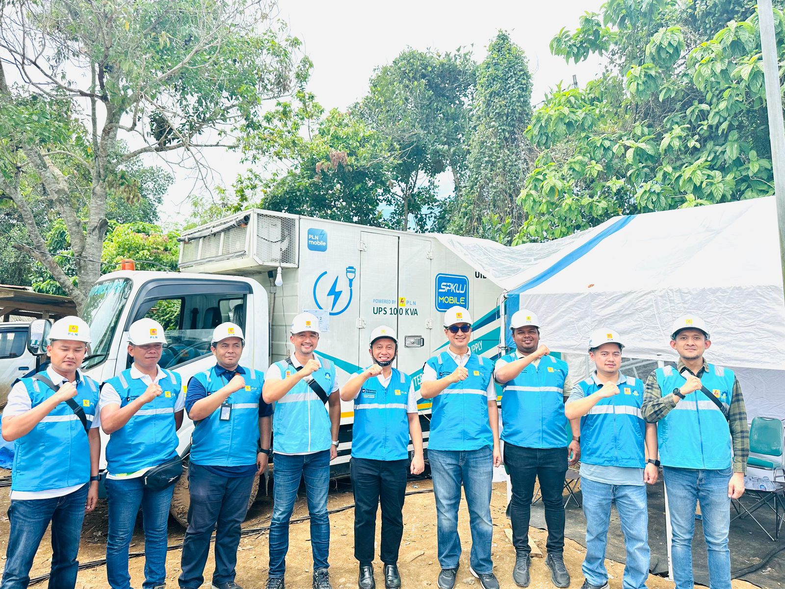 Kawal Agenda Panen Ketahanan Pangan TNI AL Di Lampung Utara, PLN Sukses Amankan Pasokan Listrik