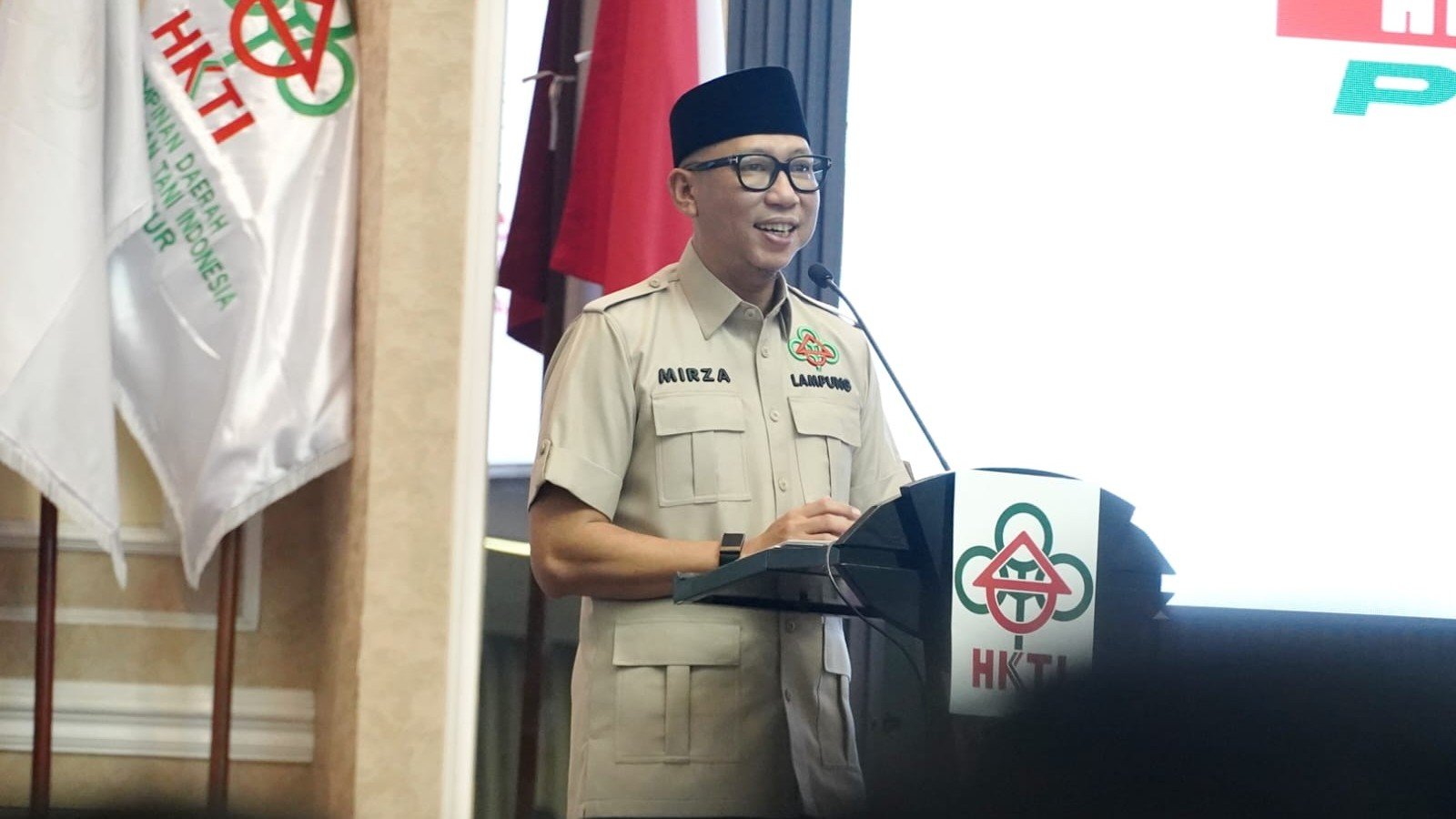 Gubernur Mirza Ajak HKTI Lampung Perkuat Hilirisasi Pertanian Untuk Kesejahteraan Petani