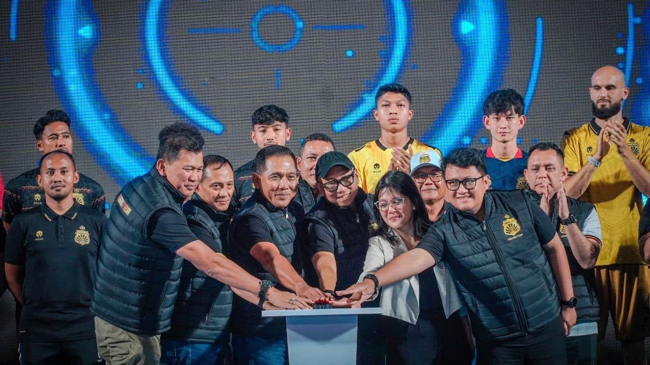 Pimpin Launching Tim Dan Jersey, Gubernur Mirza Dorong Bhayangkara Presisi Lampung FC Raih Tiga Besar