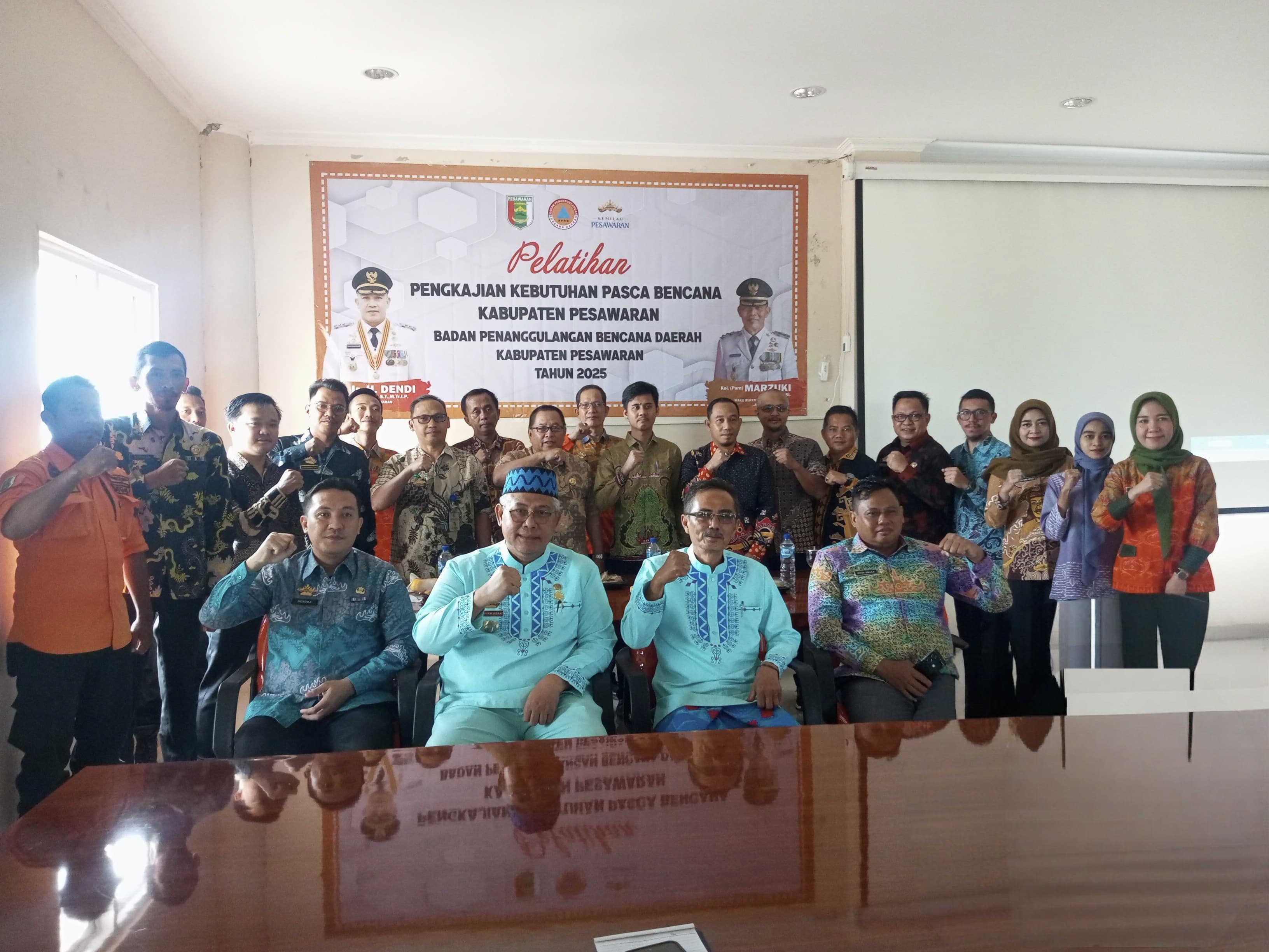 Perkuat Kapasitas Pascabencana, Pemkab Pesawaran Gelar Pelatihan JITUPASNA