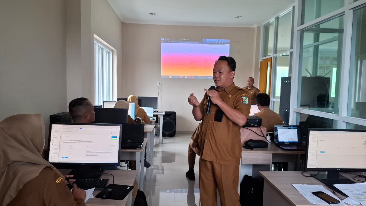 Pesawaran Perkuat Tata Kelola Arsip Digital Melalui Bimtek Aplikasi Srikandi