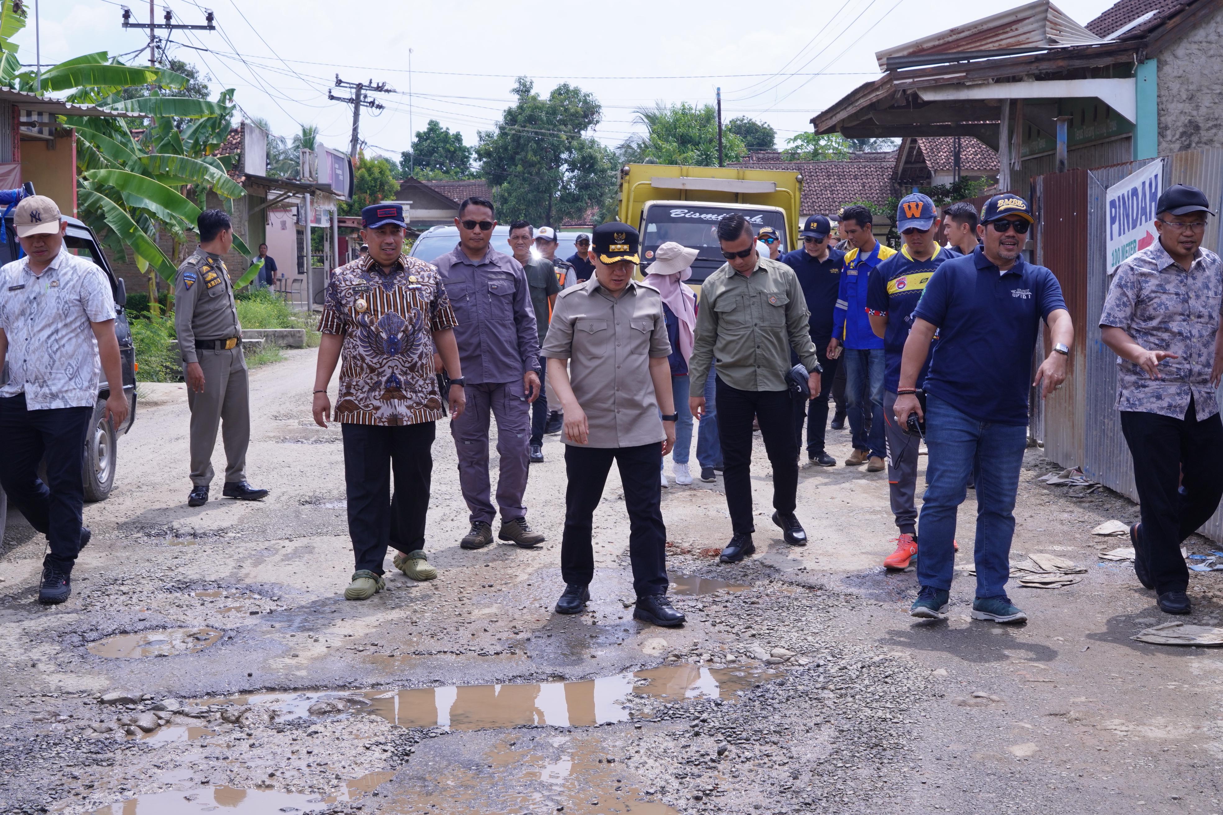 Tim Pembangunan Infrastruktur Provinsi Lampung Mengunjungi Kabupaten Pringsewu