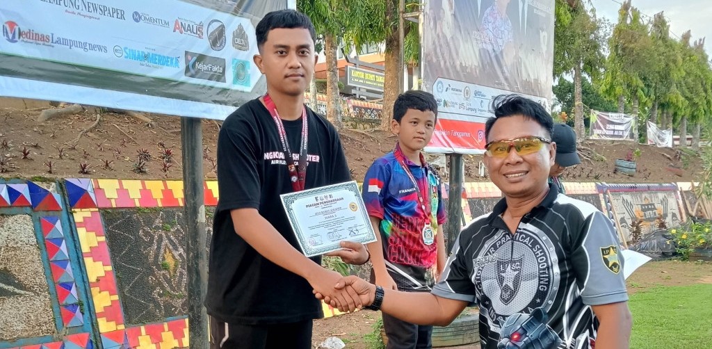 Atlet Perbakin Lamsel Borong Juara Di Kajari Tanggamus Open 2026