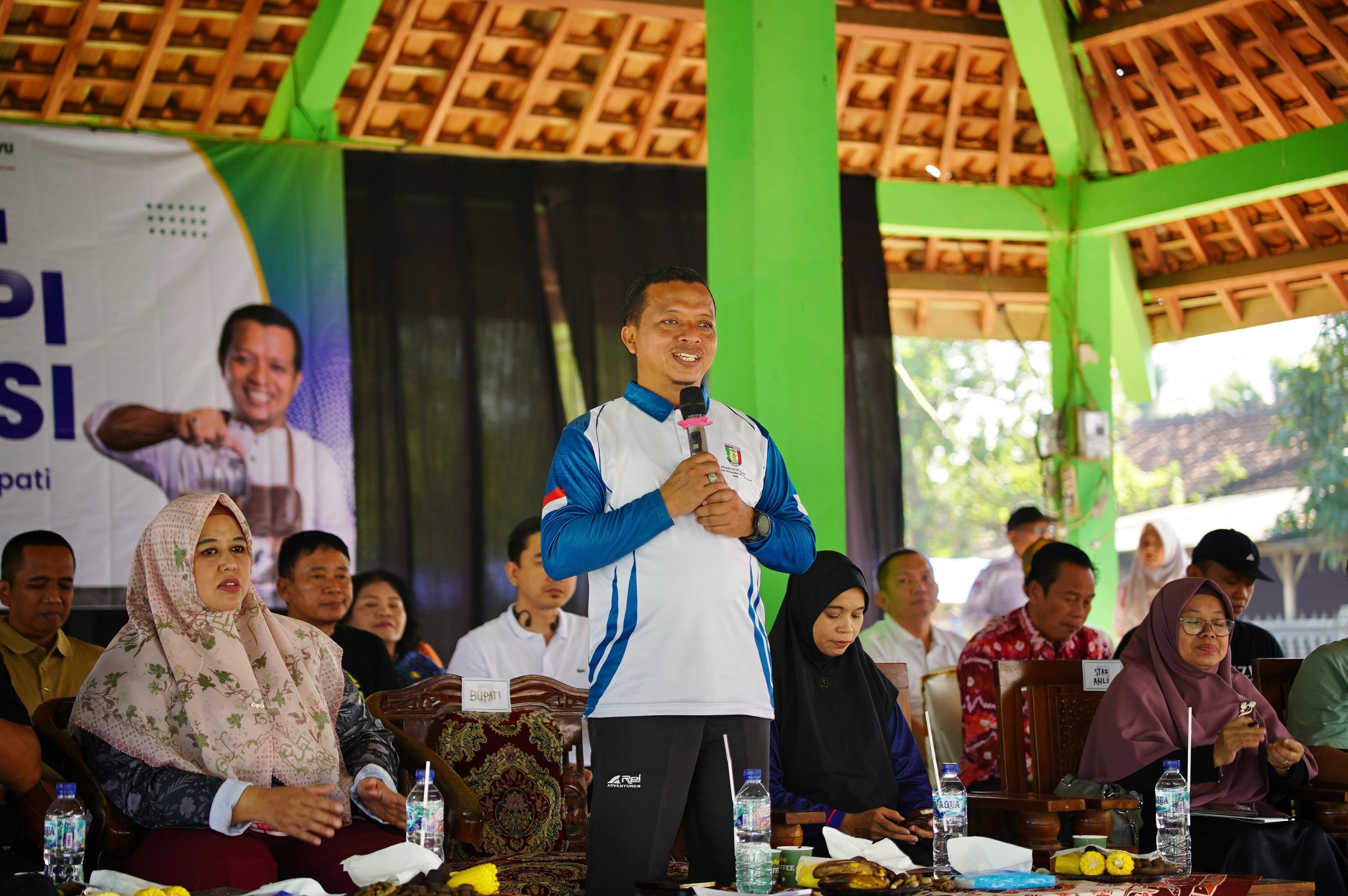 Bupati Pringsewu Serap Aspirasi Masyarakat Lewat Ngopi Serasi, Tinjau UMKM Dan Gowes Bersama Di Gadingrejo