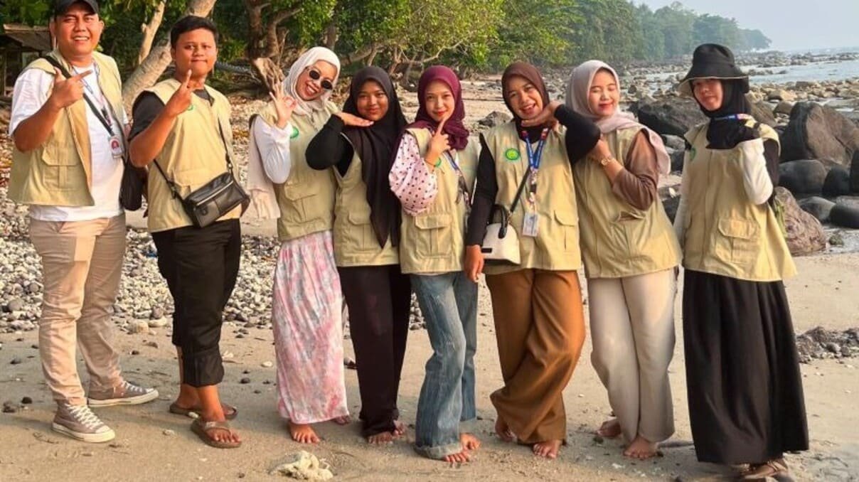 Pantai Tanjung Gading Di Lampung Selatan Punya Potensi Wisata, Tapi Akses Jalan Masih Jadi PR