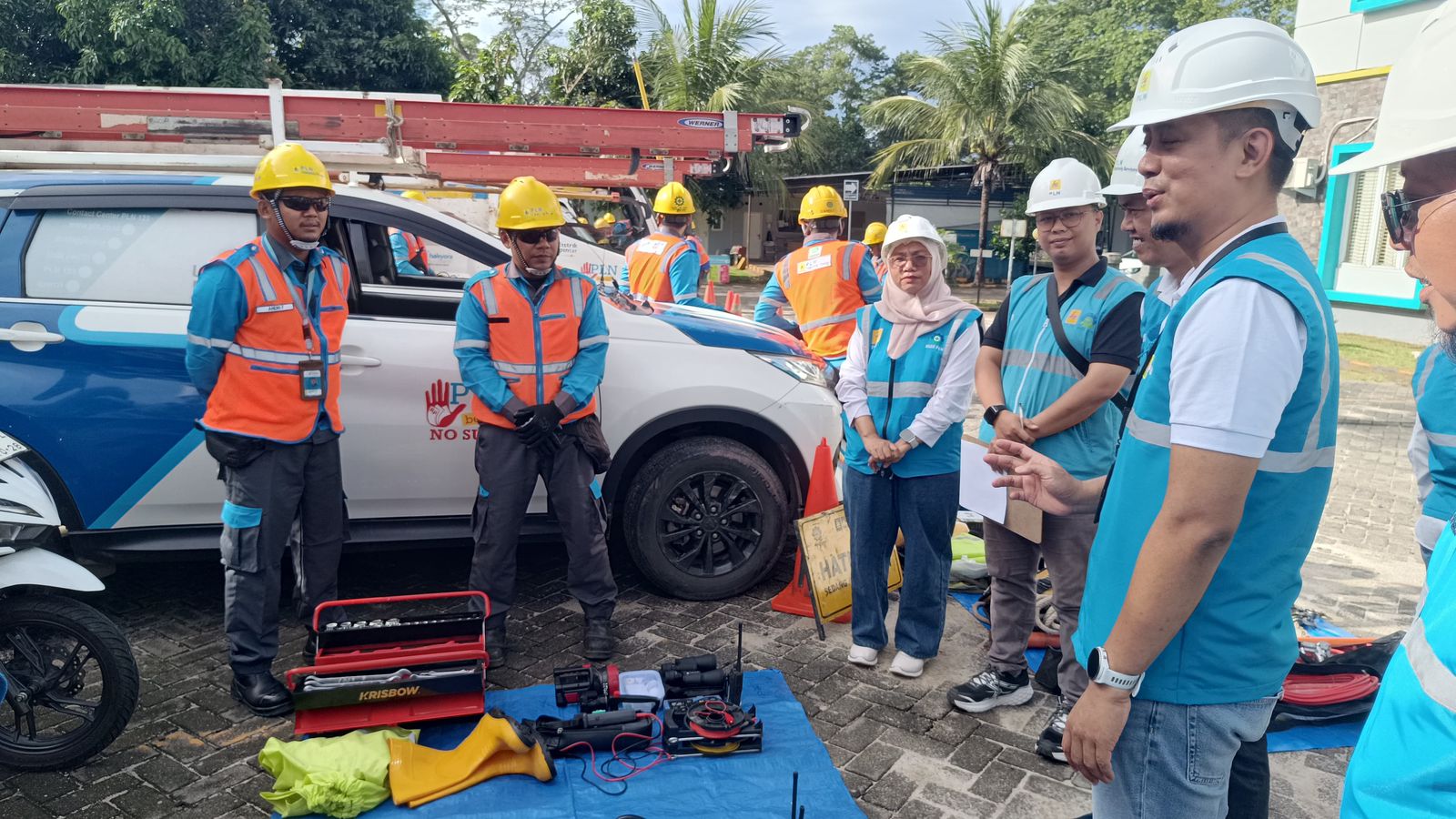 Amankan Kelistrikan Natal 2025 Dan Tahun Baru 2026, PLN UP3 Metro Gelar Apel Siaga