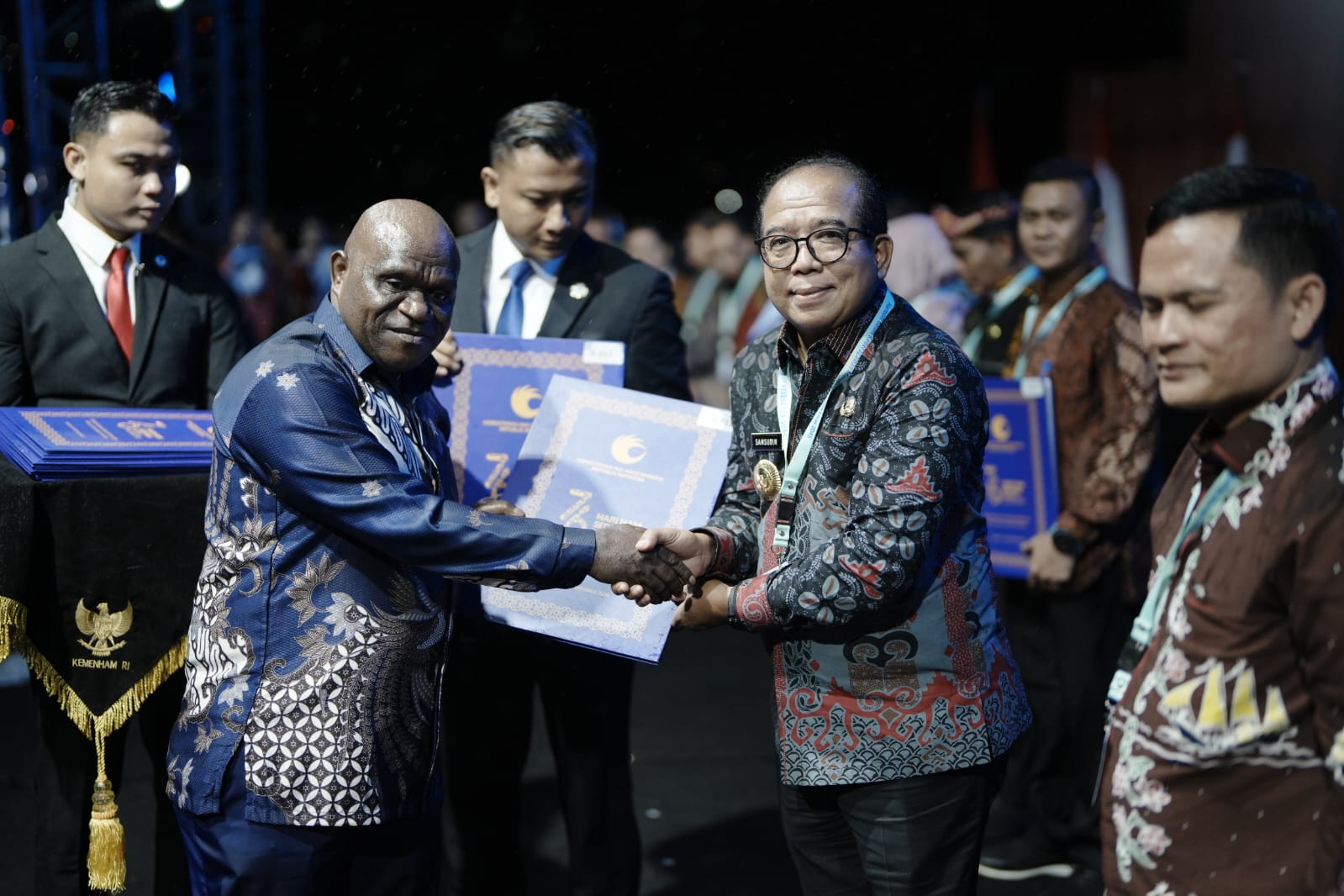 Lampung Raih Penghargaan Provinsi Pembina KKP HAM 2024 Pada Peringatan Hari HAM Sedunia Ke-76