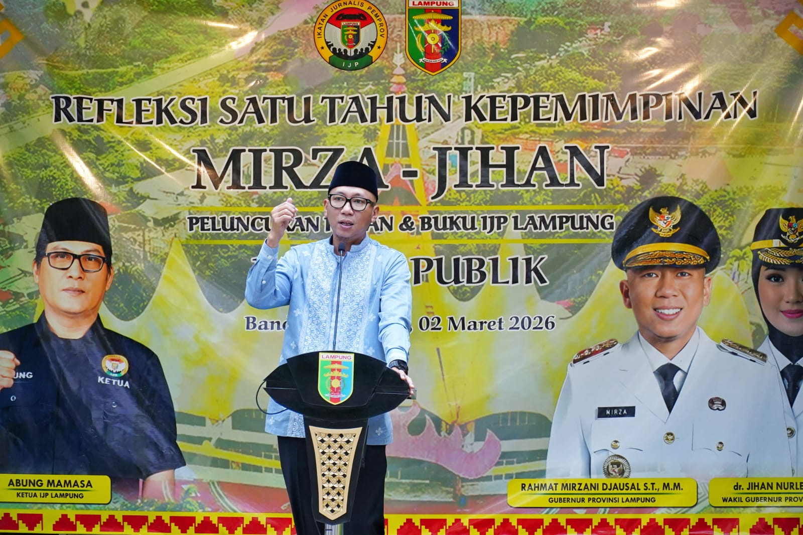 Pemprov Lampung Perkuat Fondasi Pembangunan Di Tahun Pertama Kepemimpinan Mirza–Jihan