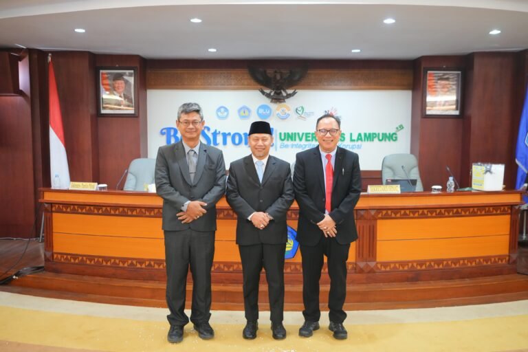 Senat Unila Tetapkan Tiga Calon Rektor Periode 2027–2031