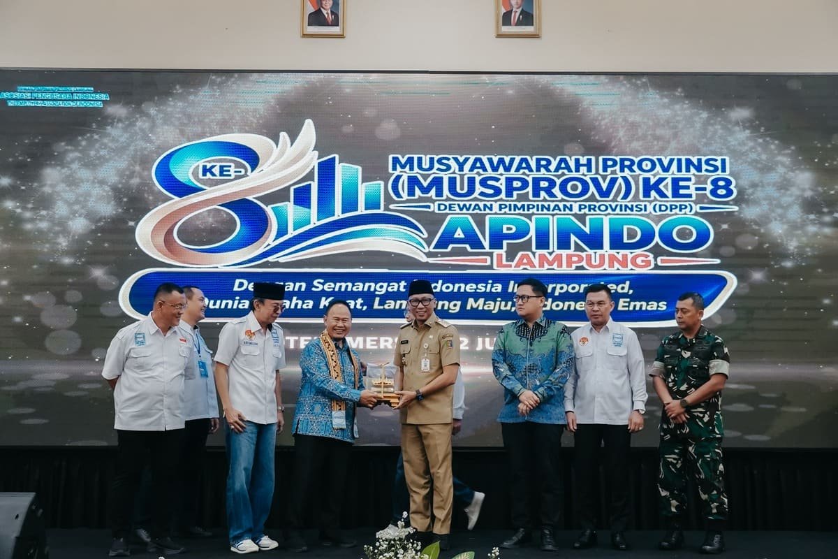 Gubernur Lampung Ajak APINDO Perkuat Kolaborasi Bangun Ekonomi Lampung Yang Inklusif