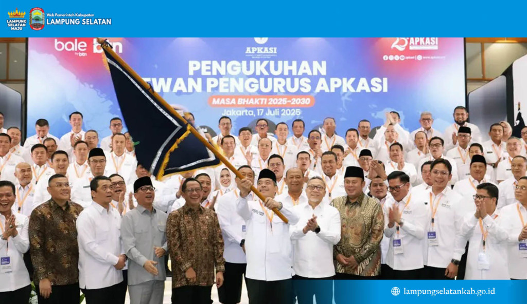 Sejarah Baru! Bupati Egi Resmi Masuk Elite Apkasi, Lampung Selatan Berbangga