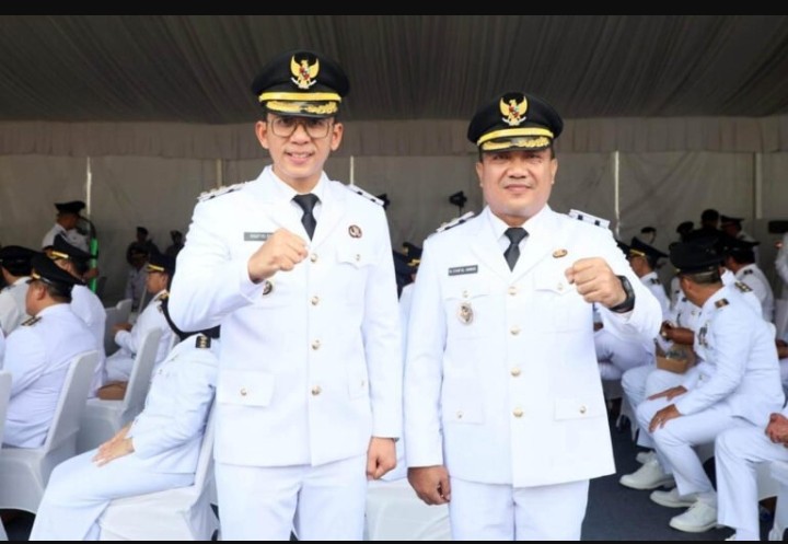 Dilantik Presiden RI, Radityo Egi P -M. Syaiful Anwar Resmi Jadi Bupati Dan Wabup Lamsel 2025-2030