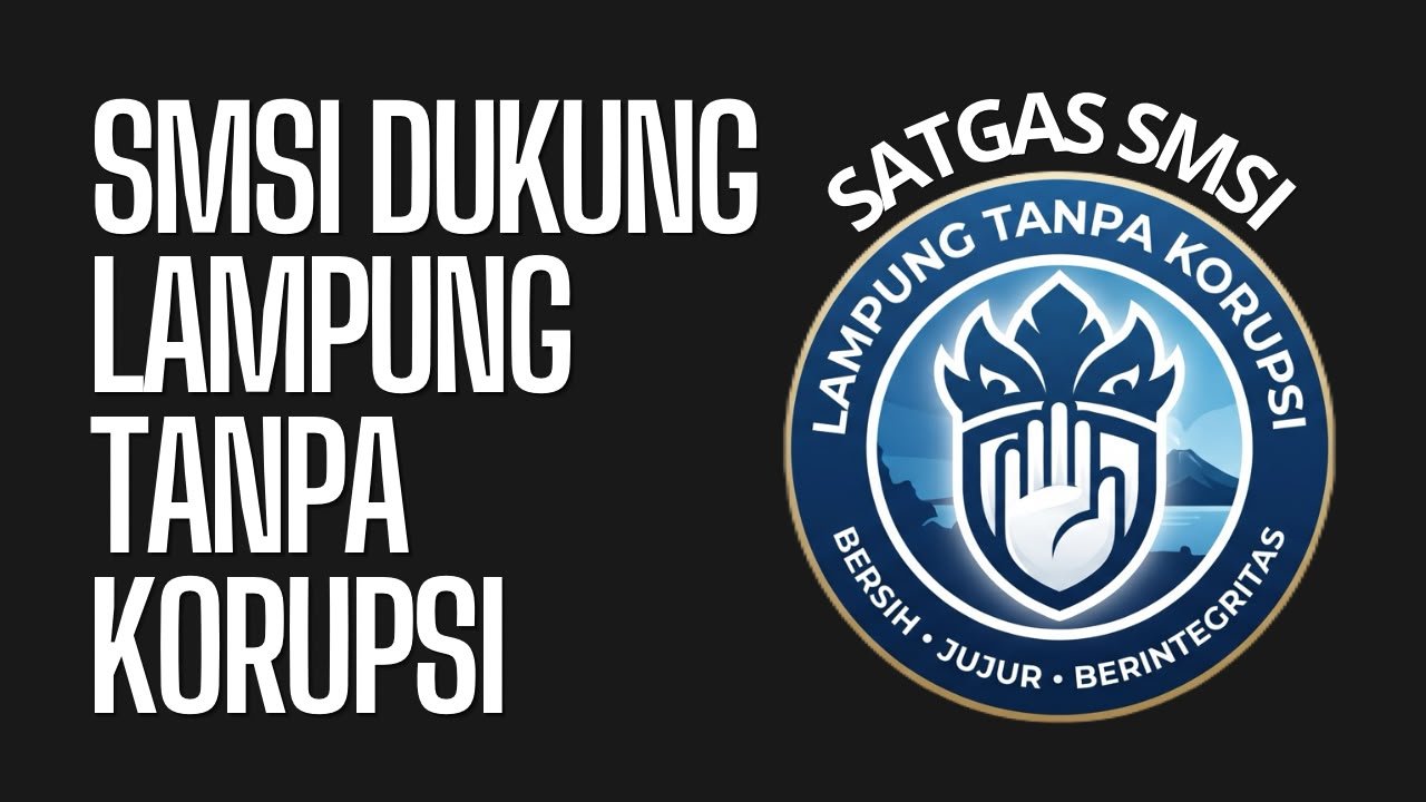 SMSI Lampung Dorong Kesepakatan Moral Wujudkan Lampung Bebas Korupsi