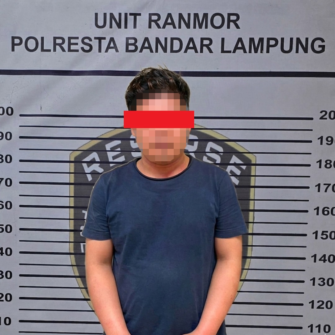 Takut Ditembak, DPO Curanmor Yang Lepas Tembakan Di Bandar Lampung Serahkan Diri