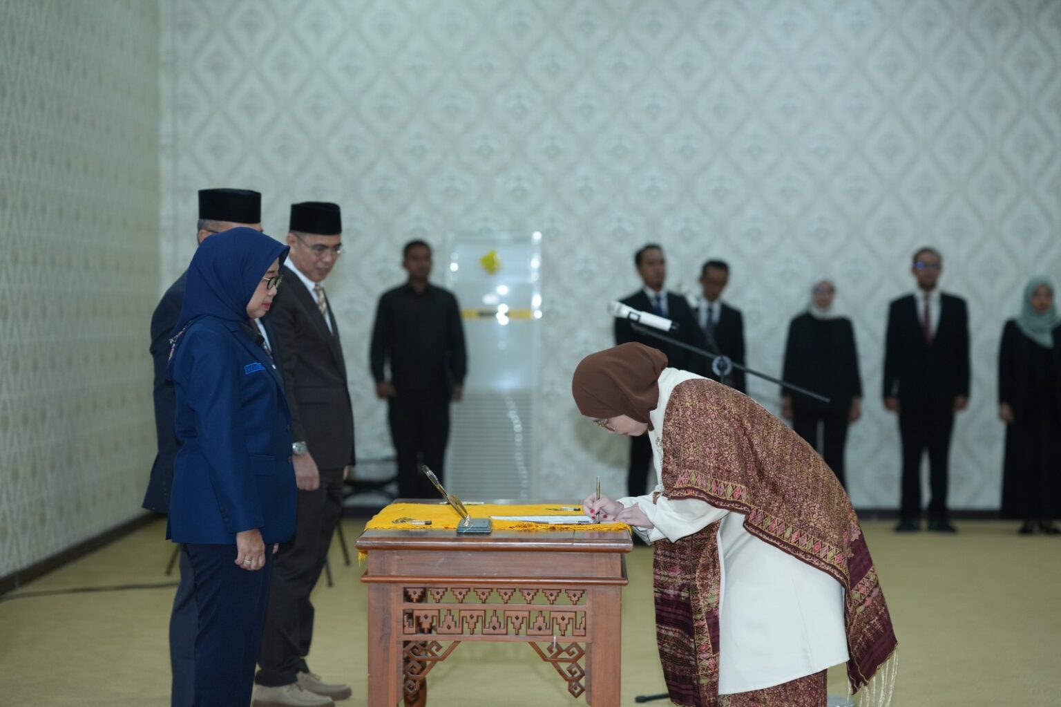 Unila Gelar Pelantikan Dan Pengambilan Sumpah Jabatan