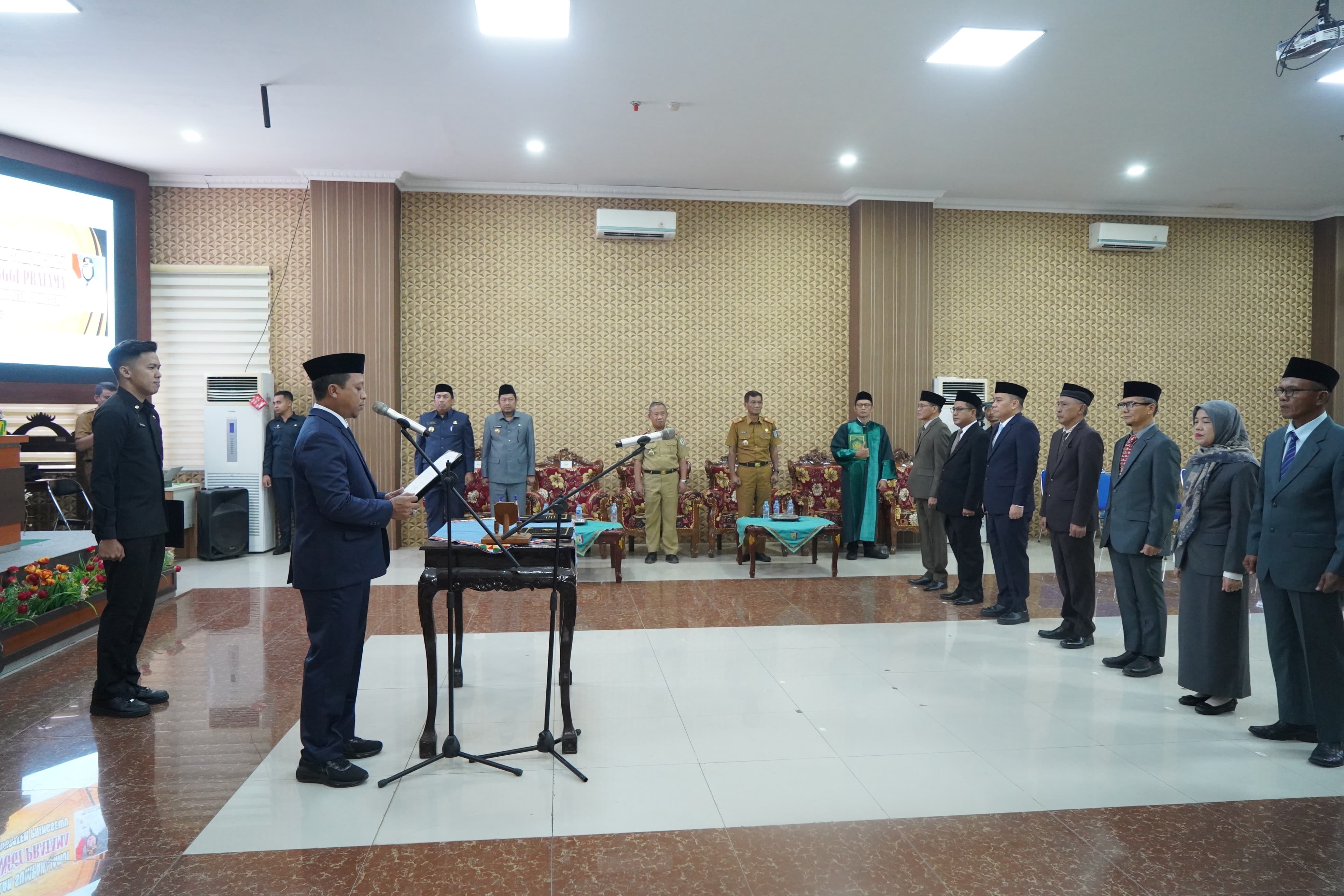Bupati Pringsewu Lantik 10 Pejabat Pimpinan Tinggi Pratama