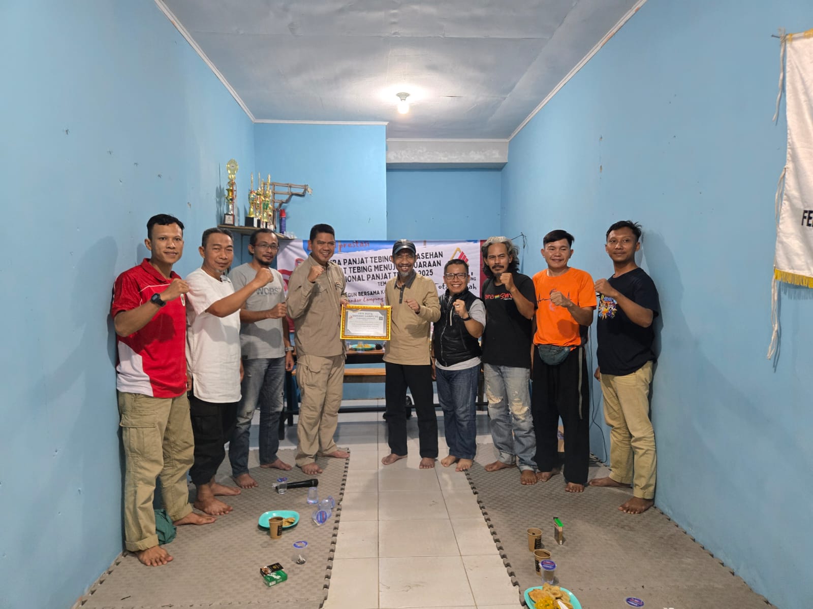 FPTI Kota Bandar Lampung Gelar Sarasehan Dan Latpres Dalam Rangka Persiapan Kejurprov 2025