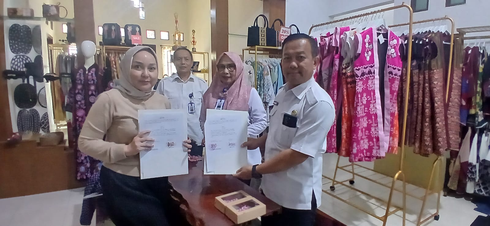 Menyasar Industri Kreatif Masa Kini, SMKN 3 Bandar Lampung Jaring MoU Sejumlah Gallery & Boutique