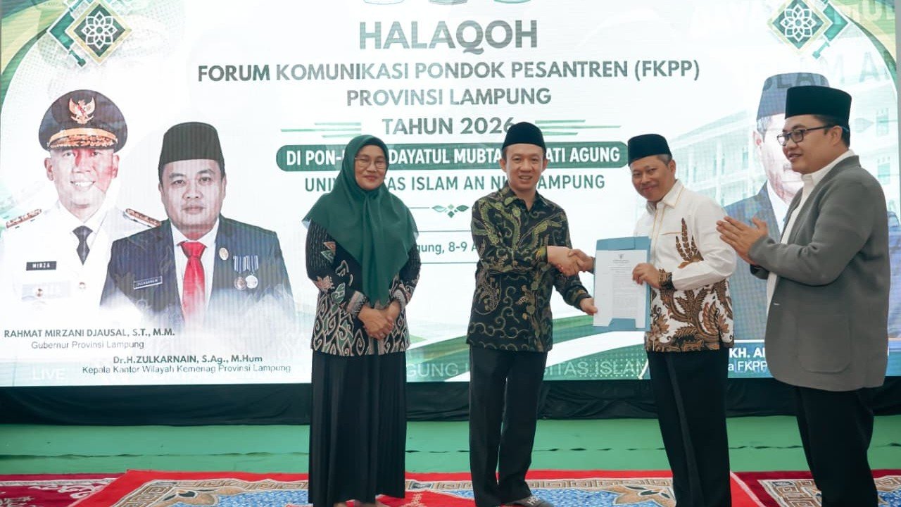 Pemprov Lampung Perkuat Peran Pesantren Dalam Pembangunan Dan Pengembangan SDM
