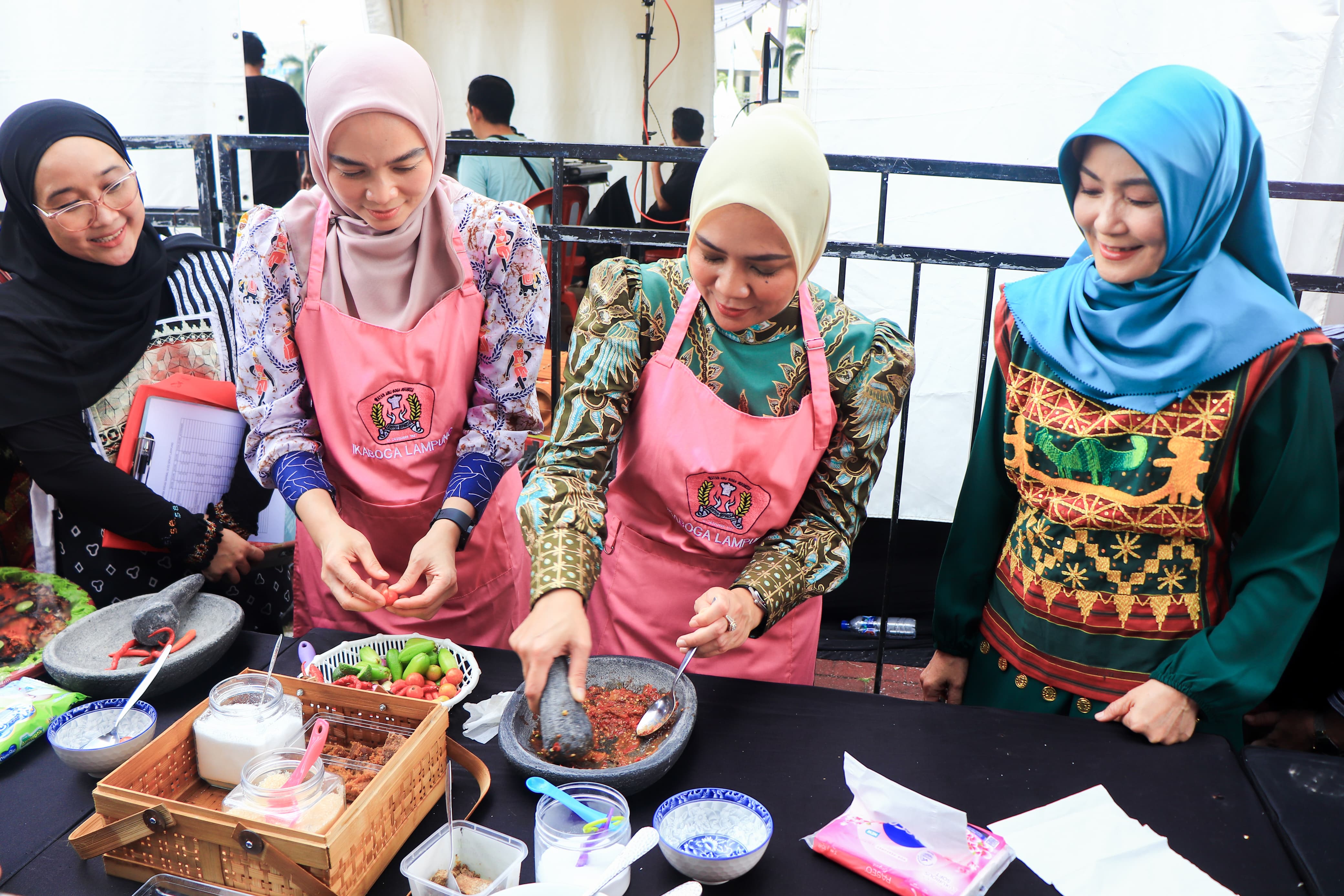 K-Fest 2025 Angkat Kuliner Tradisional, Ketua TP PKK Dorong Inovasi Sambel Seruit