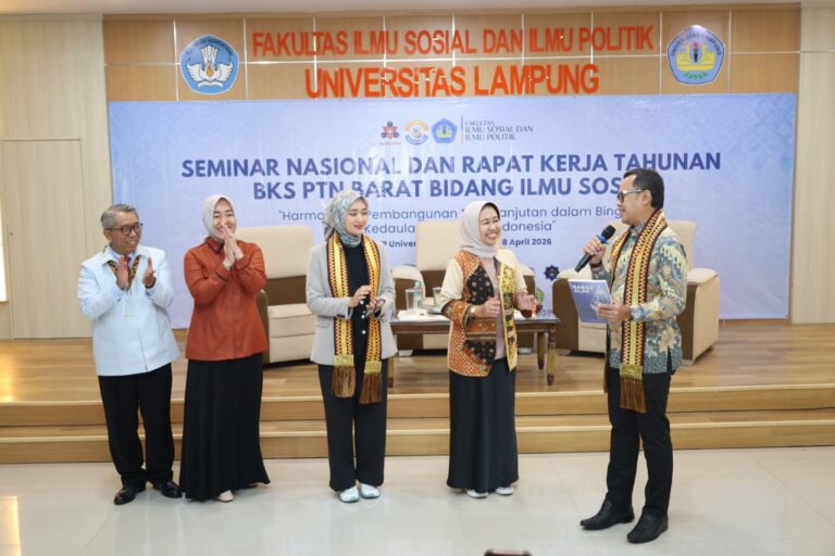 FISIP Gelar Semnas BKS PTN Barat, Soroti Potensi Lampung Dan Peran Kampus Dalam Kebijakan