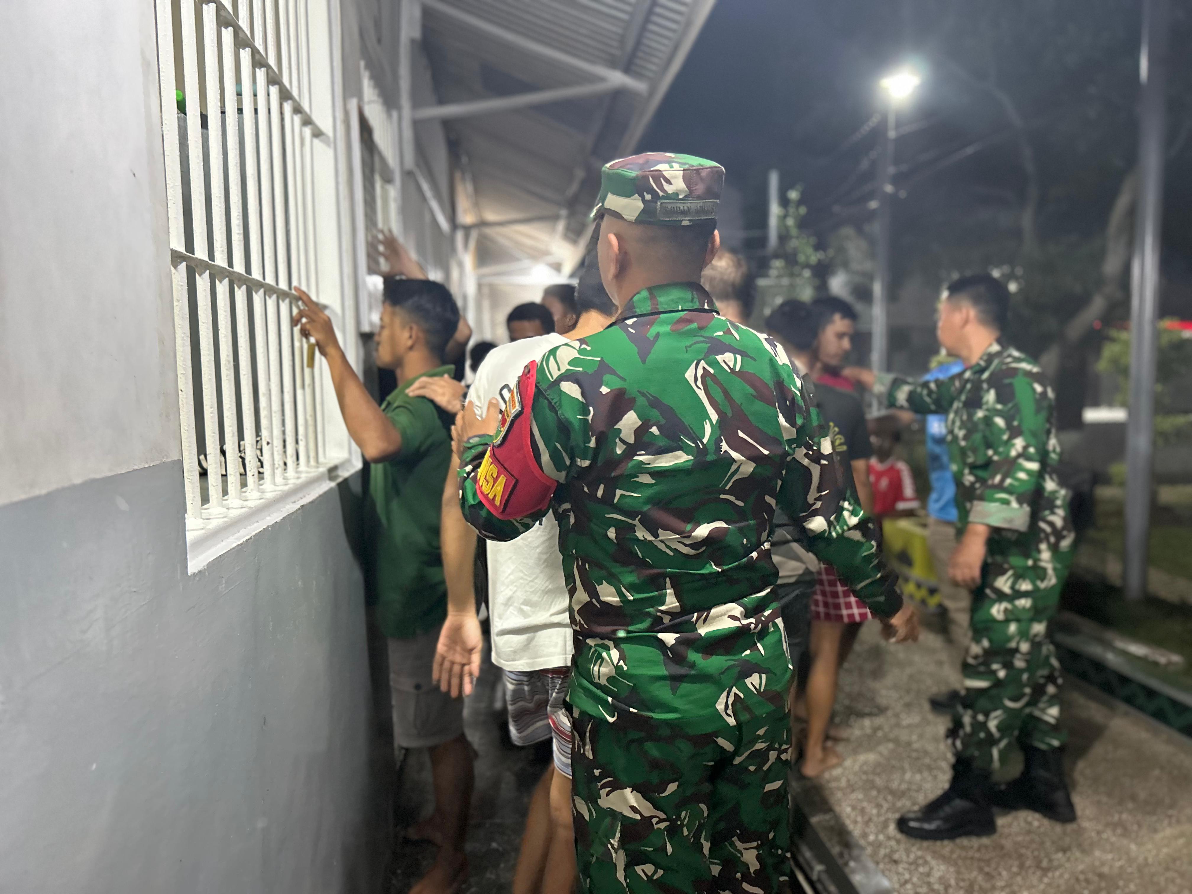 Gandeng APH, Lapas Narkotika Bandar Lampung Razia Dan Tes Urine WBP