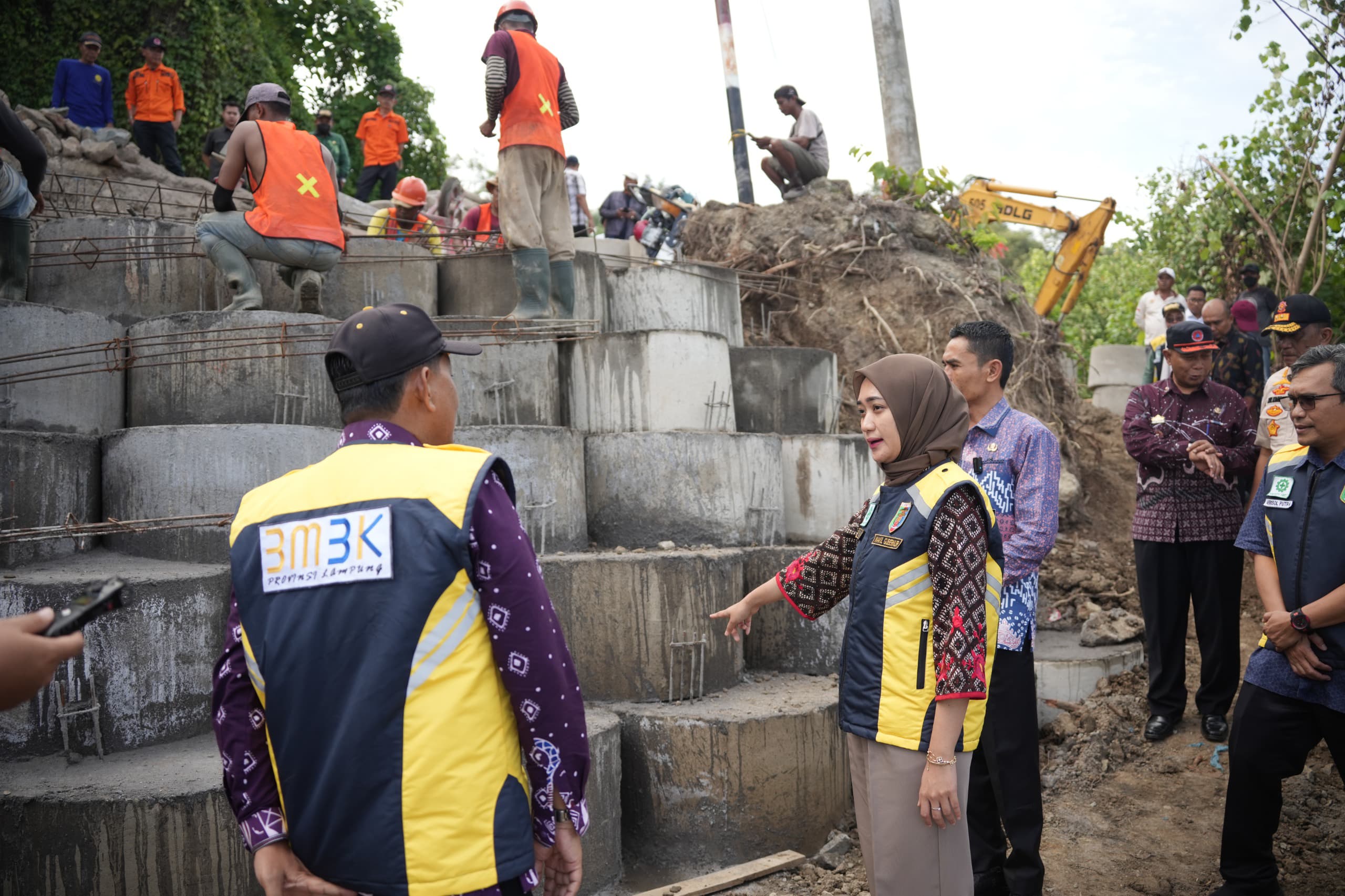 Pemprov Lampung Percepat Perbaikan Longsor Ruas Sp. Umbar–Putih Doh Di Kabupaten Tanggamus
