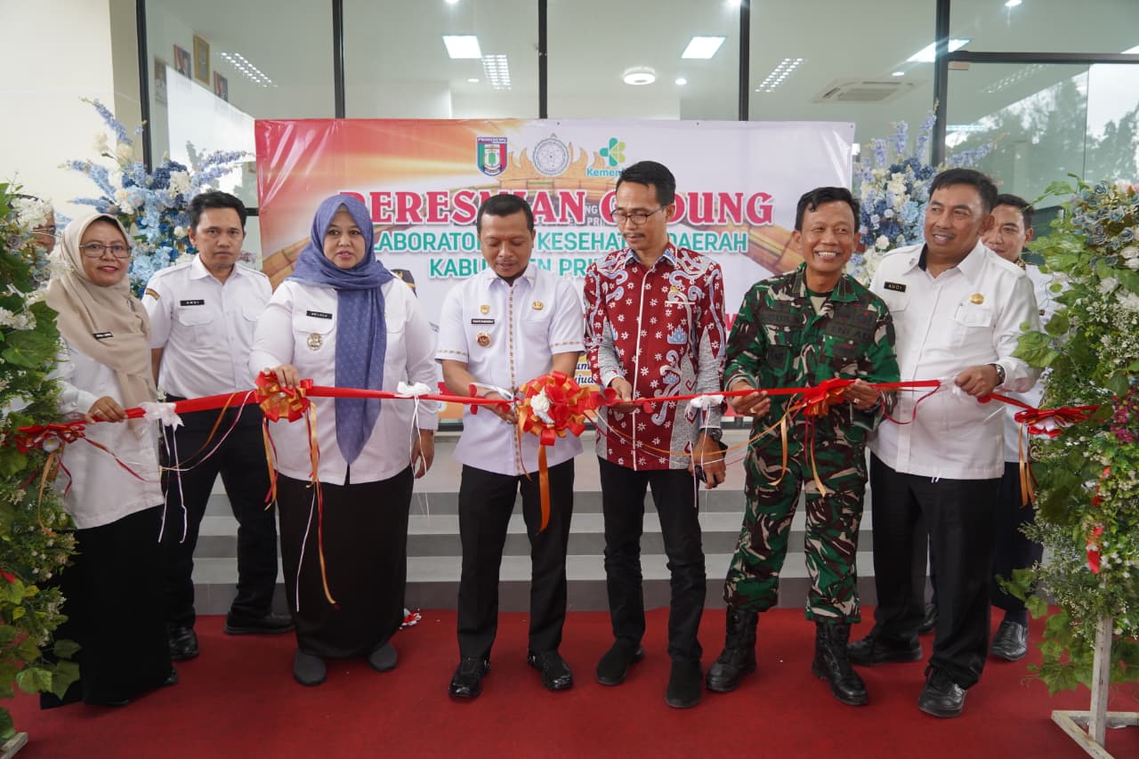 Bupati Pringsewu Resmikan Gedung Laboratorium Kesehatan Daerah