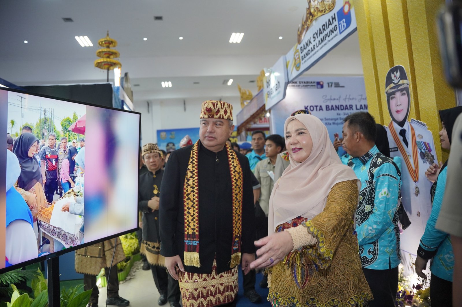 Bandar Lampung Expo 2026 Resmi Dibuka, Bunda Eva: Jadi Etalase Perekonomian