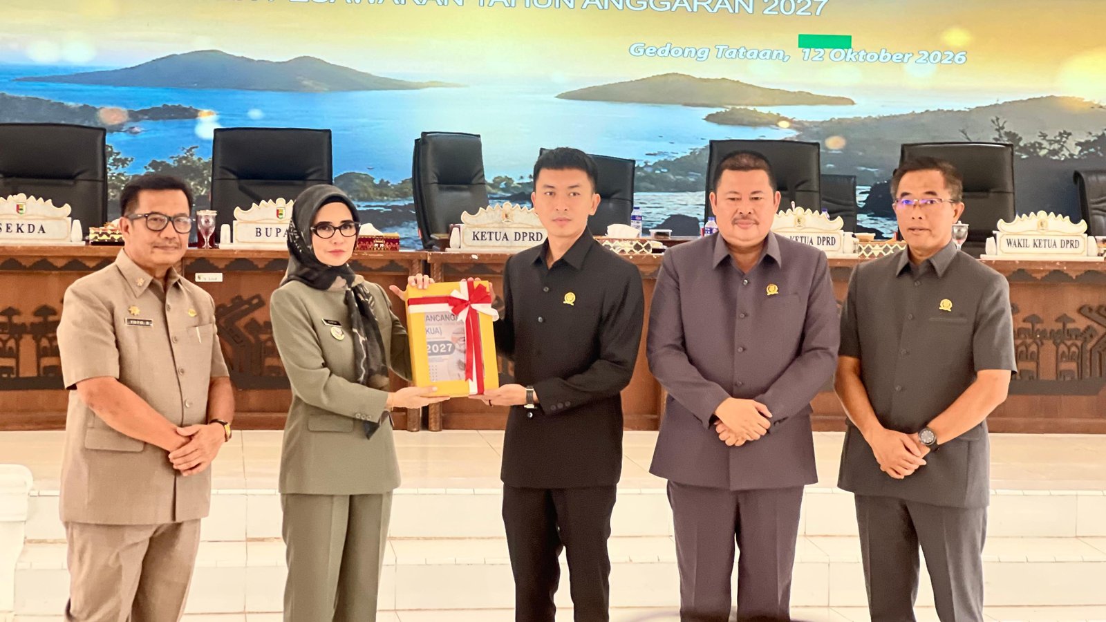 Rapat Paripurna KUA-PPAS 2027, Bupati Nanda Tekankan Anggaran Yang Terarah Dan Terukur