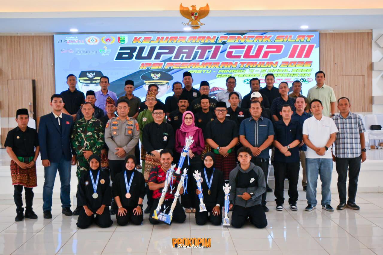 Kejuaraan Pencak Silat Bupati Cup III IPSI Pesawaran Ajang Pembinaan Atlet Dan Pelestarian Budaya