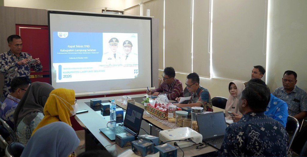 Harga Beras Dan Cabai Naik, TPID Lampung Selatan Perkuat Jalur Pasokan Jaga Daya Beli