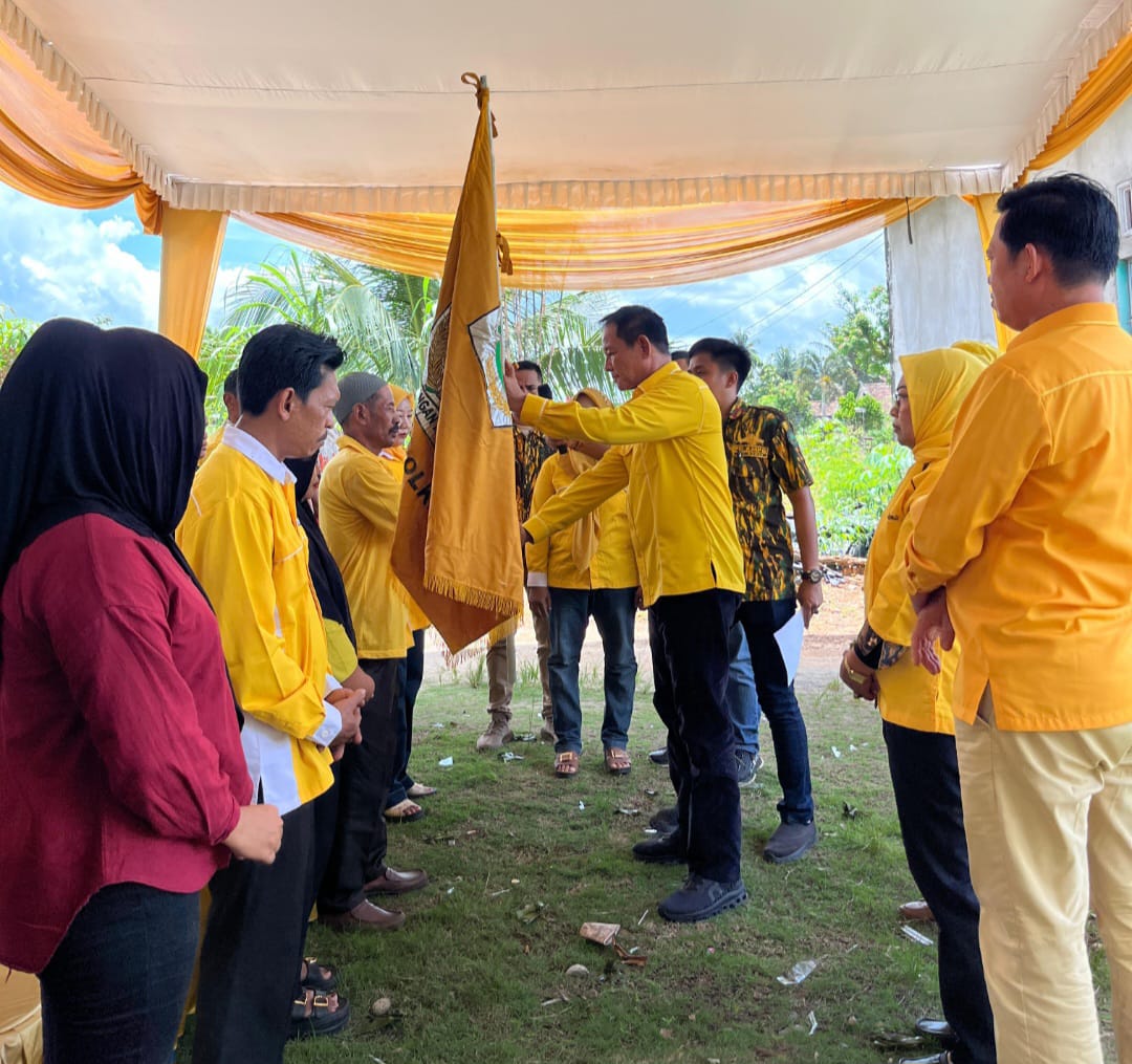 Perkuat Basis Kader, Partai Golkar Kecamatan Way Tuba Konsolidasi Melalui Muscam Dan GELAM