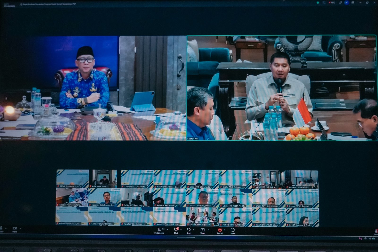 Pemprov Lampung Dan Kementerian PKP Perkuat Kolaborasi Percepatan Bedah Rumah