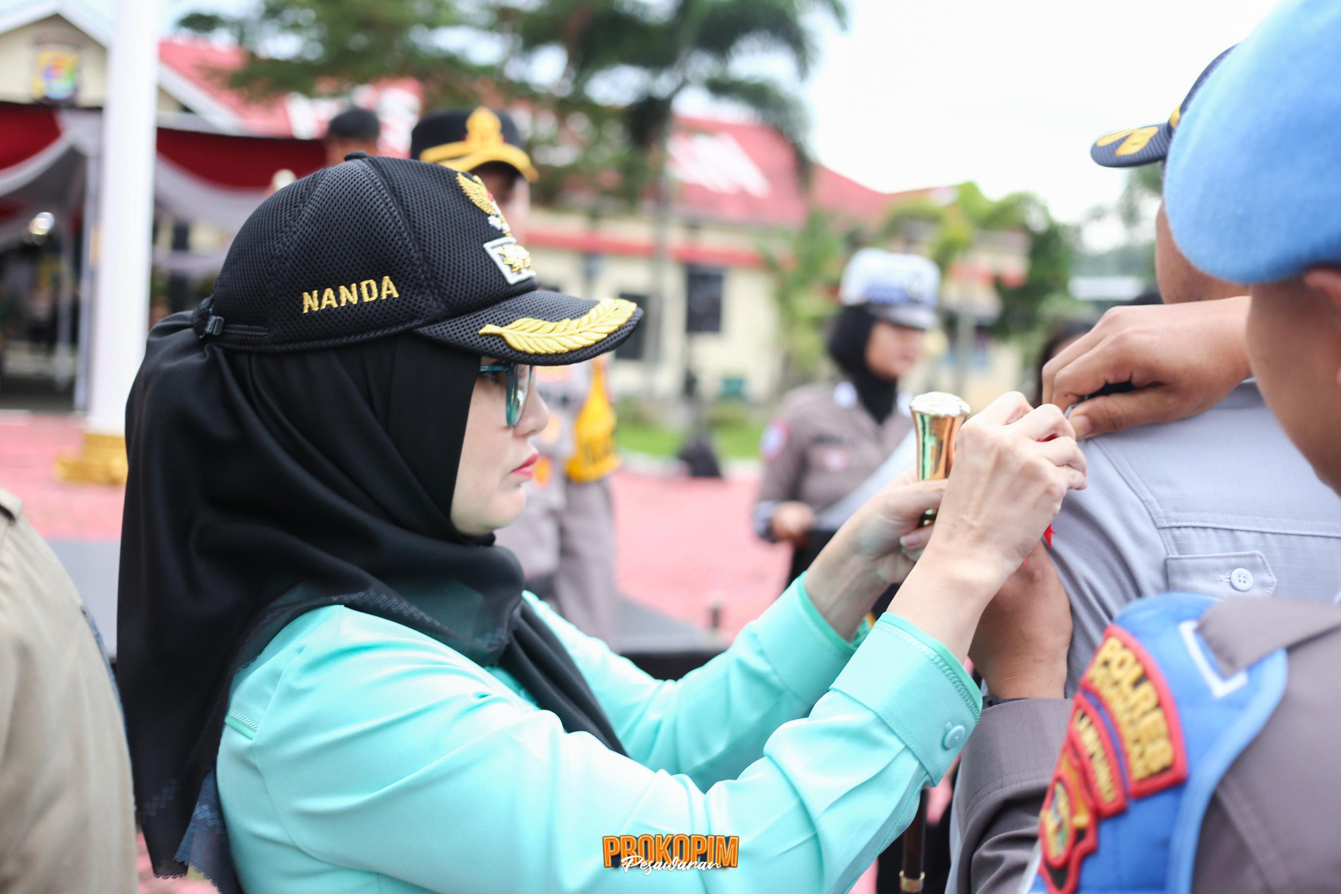 Bupati Nanda Indira Pimpin Apel Gelar Pasukan Operasi Ketupat Krakatau 2026