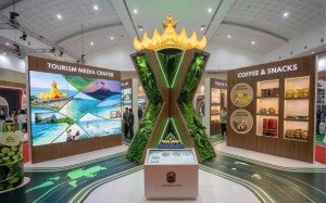 Booth Lampung Selatan Curi Perhatian Di AOE 2026, Dubes Pakistan Kepincut Pantai Minang Rua