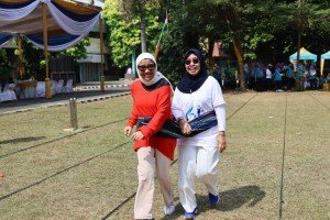 Rektor Dan Pimpinan Turun Langsung Lomba Bareng Di Dies Natalis Ke-61 Unila