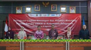 Dorong Literasi Dan Inklusi Keuangan, OJK Lampung Gelar Product Matching, Untuk Pelaku UMKM Perempuan