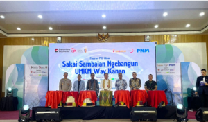 Tingkatkan LIiterasi Keuangan , OJK Bersama PNM Dan Pemda Gelar Edukasi Pasar Modal Di Way Kanan