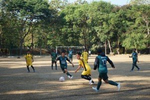 Unila Gelar Pertandingan Sepak Bola Meriahkan Dies Natalis Ke-61