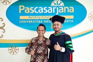 Dosen Unila Dr Bayu Saputra, M.Pd Raih Gelar Doktor Dalam Bidang Teknologi Pendidikan Dari UNJ