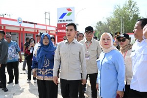 Pastikan Fasilitas Kawasan Nelayan Terintregasi, Wapres Tinjau KNMP Desa Margasari