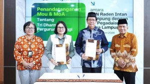UIN Raden Intan Lampung – PT Pegadaian Jalin Kerja Sama, Perkuat Tridarma Dan Literasi Keuangan