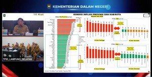 Inflasi Lampung 1,76 Persen Terendah Kedua Nasional, TPID Lamsel Fokus Jaga Harga Kebutuhan Pokok