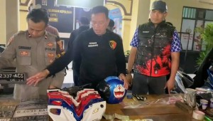 Helm Doraemon Bongkar Sindikat Pemalsuan Motor, Polisi Imbau Warga Agar Waspada